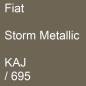 Preview: Fiat, Storm Metallic, KAJ / 695.
